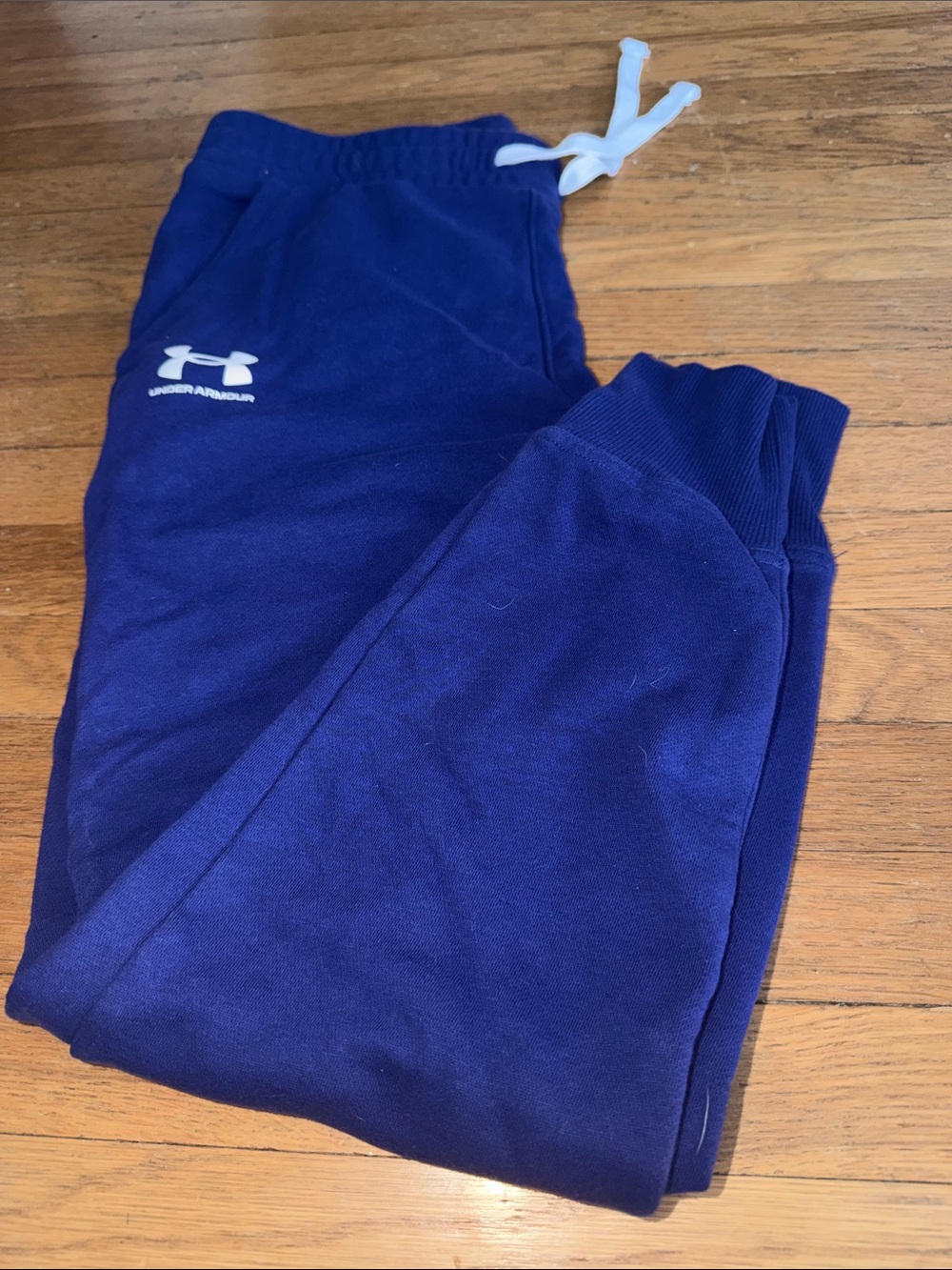 Under Armour Women’s Sz Med Blue Jogger Sweatpants